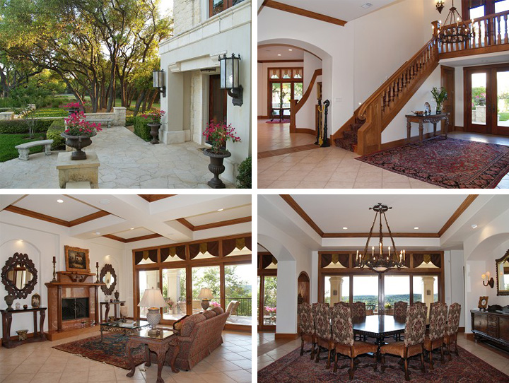 Matthew McConaughey's extraordinary lake mansion in Austin | Interior Luxury Celebrity Homes