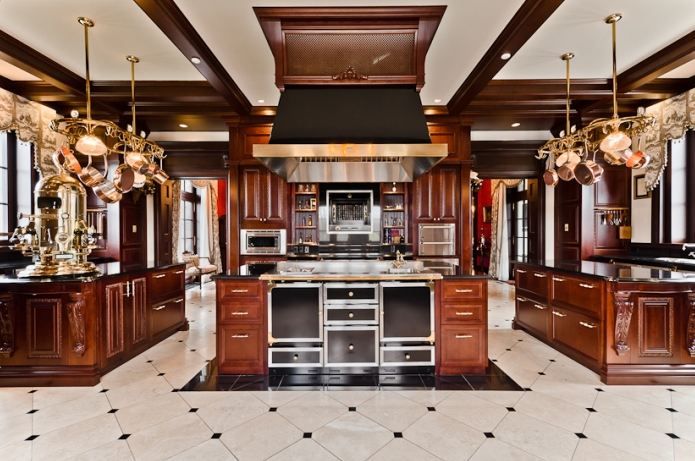 Celebrity Kitchens - Inside celebrity homes | Celine Dion Kitchen