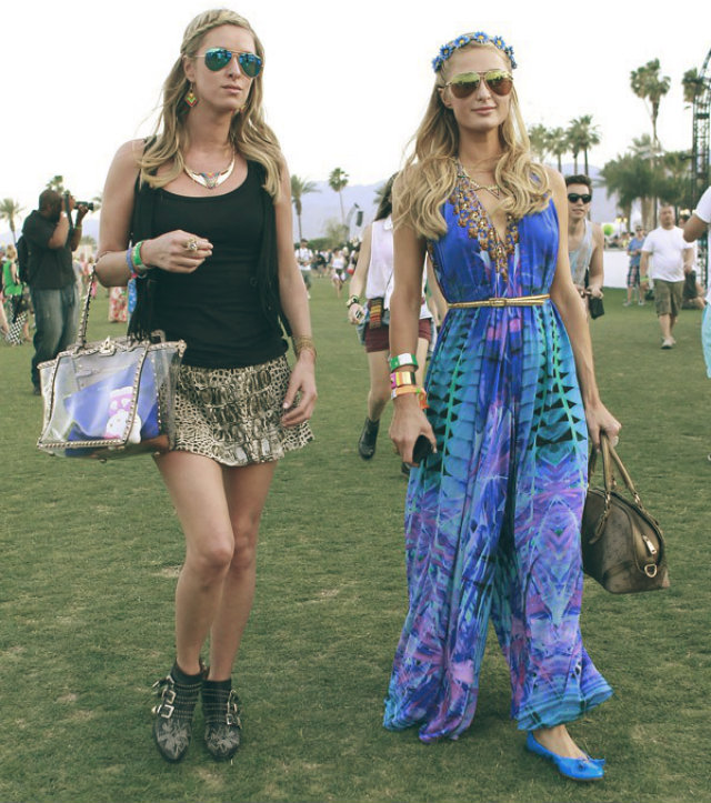 Coachella Festival |Celebrity most attending festival - Paris Hilton