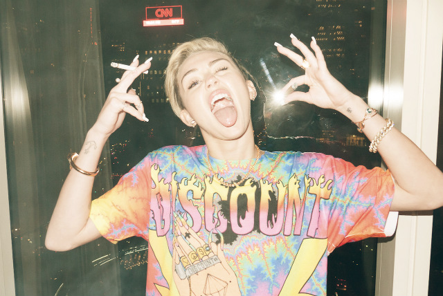 Miley Cyrus photo shoot © Terry Richardson. All Rights Reserved