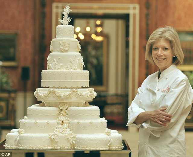 Celebrity wedding cakes