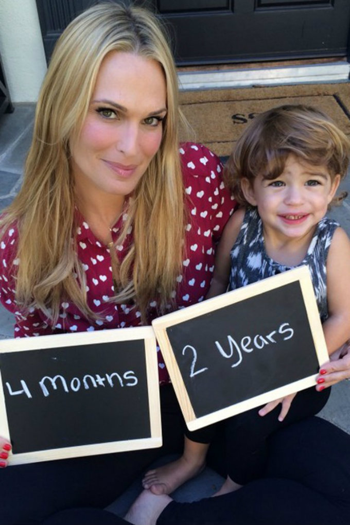 Pregnant celebrities meet the mothers of 2015_molly-sims-baby
